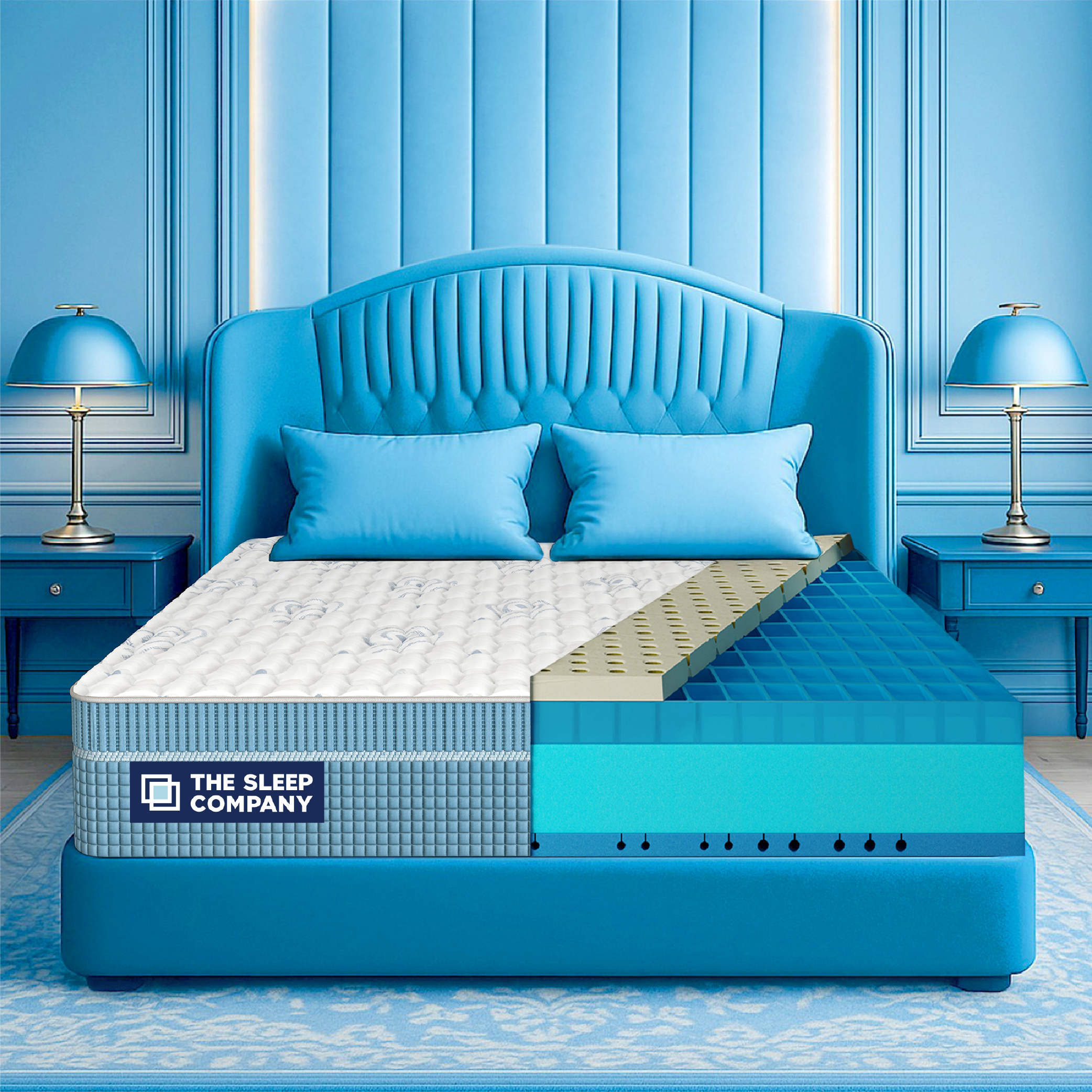 Latex Mattress Sleepwell Mattresses Buy Online Buy Smart Luxe