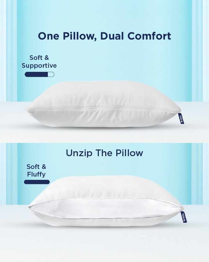 Smart Adjustable Plush Pillow