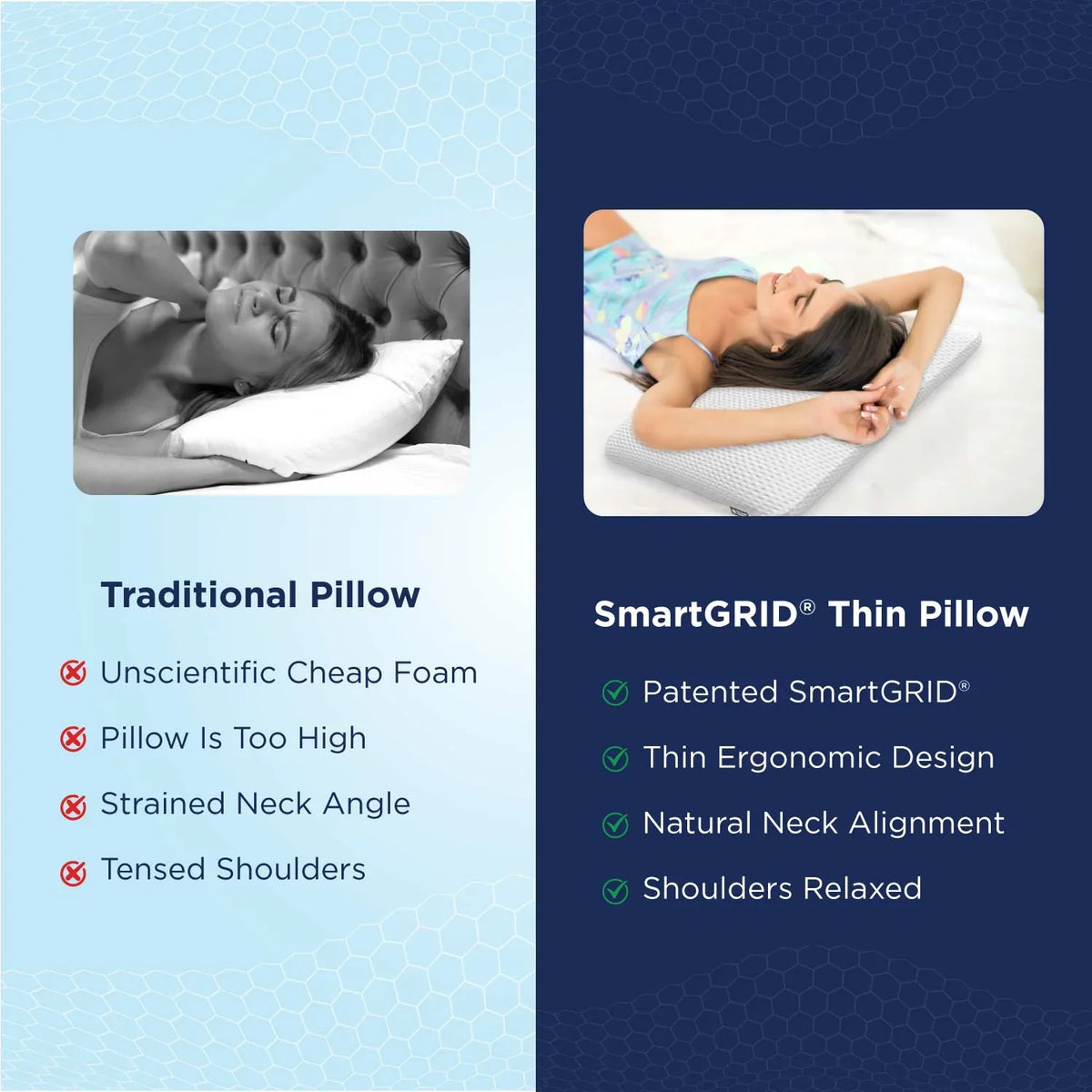 Smart Thin Pillow