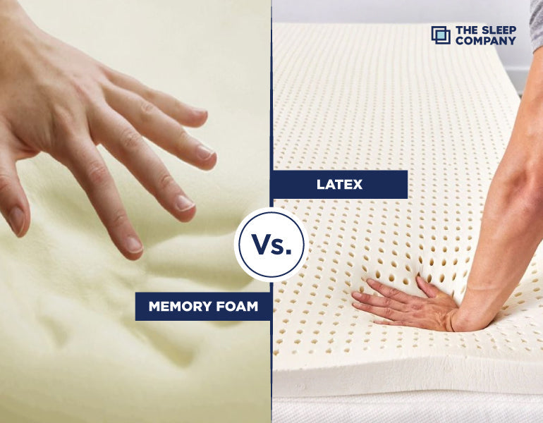 Latex vs. Memory Foam Mattress