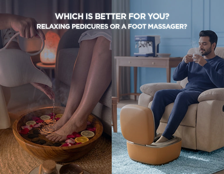 Foot Massager vs Spa Pedicure: Which Is Actually Better for Your Feet?