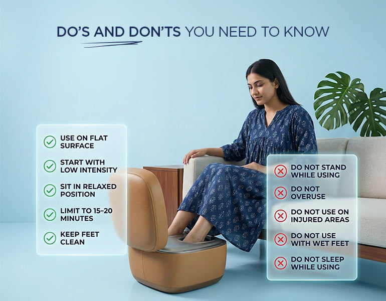 Mistakes To Avoid Using Foot Massager