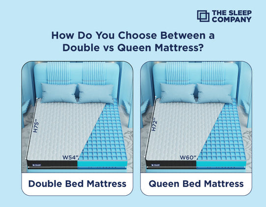 How Do You Choose Between a Double vs Queen Mattress?