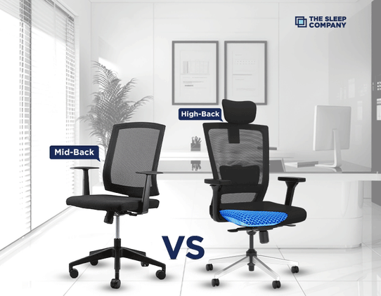 What Are The Difference Between High-Back And Mid-Back Office Chairs?