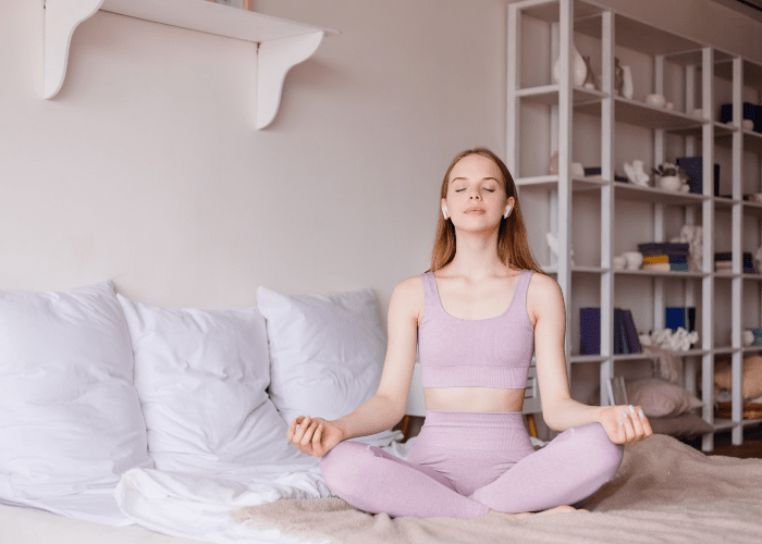 Yoga Pose for Deeper Sleep
