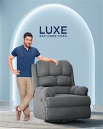 The Sleep Company Luxe Motorised Recliner Sofa