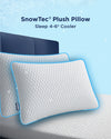 SnowTec Adjustable Plush Pillow