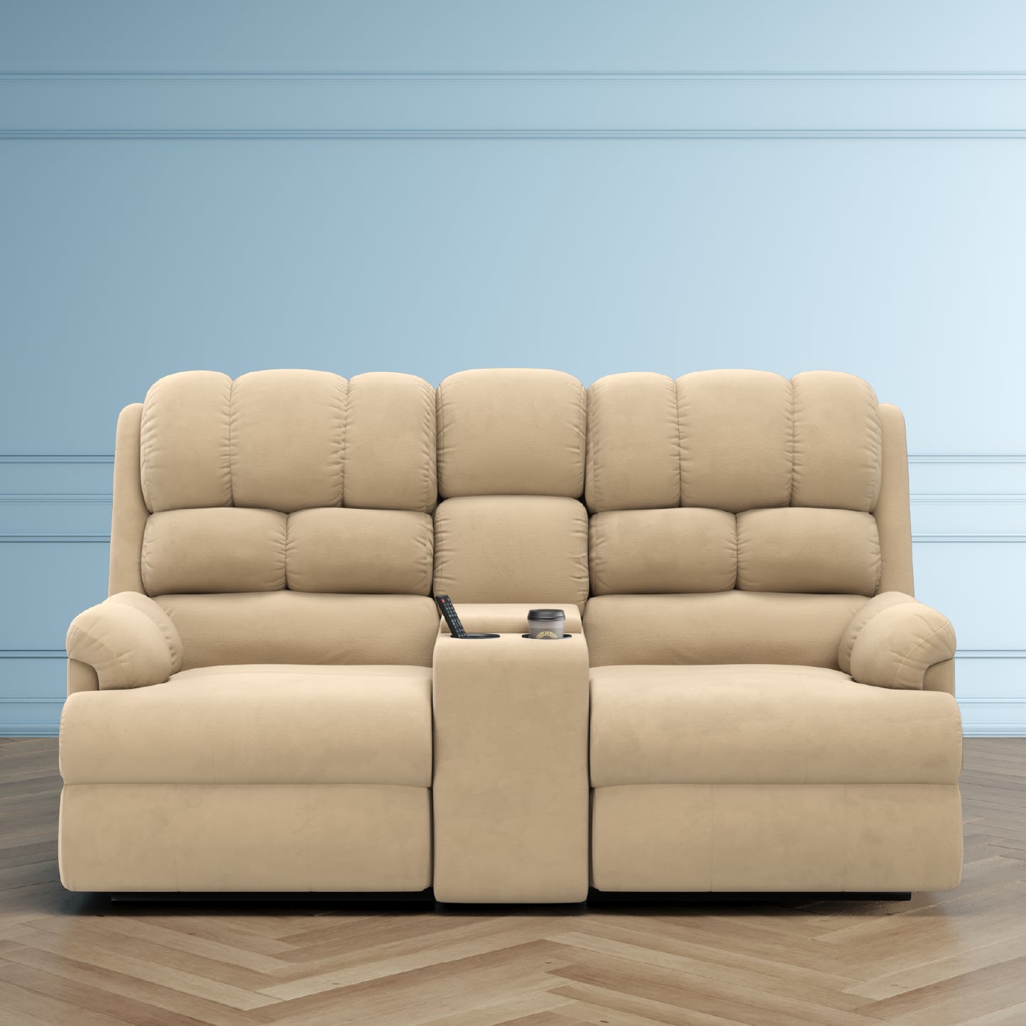Luxe Motorised Recliner Sofa (2-seater)