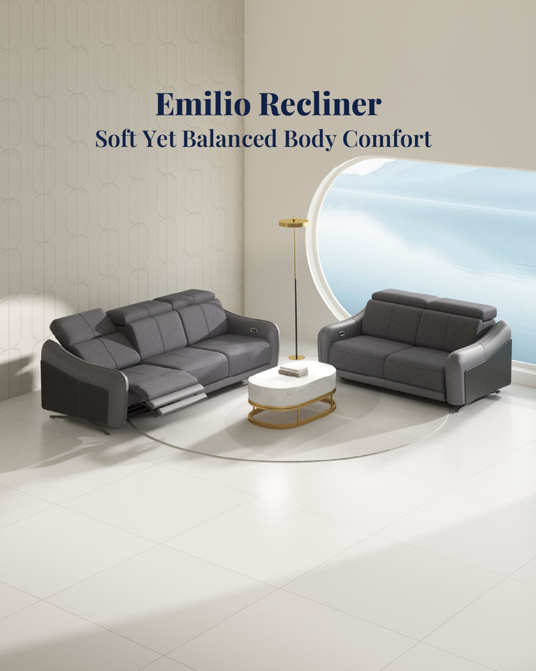 Emilio Recliner Sofa