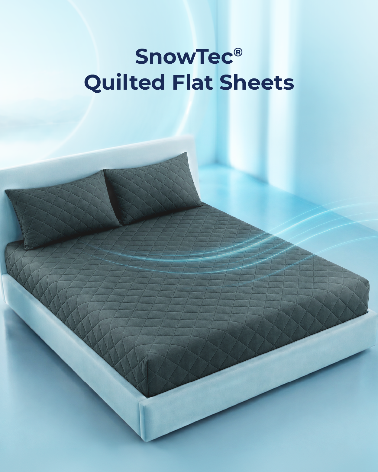 SnowTec Quilted Flat Sheet