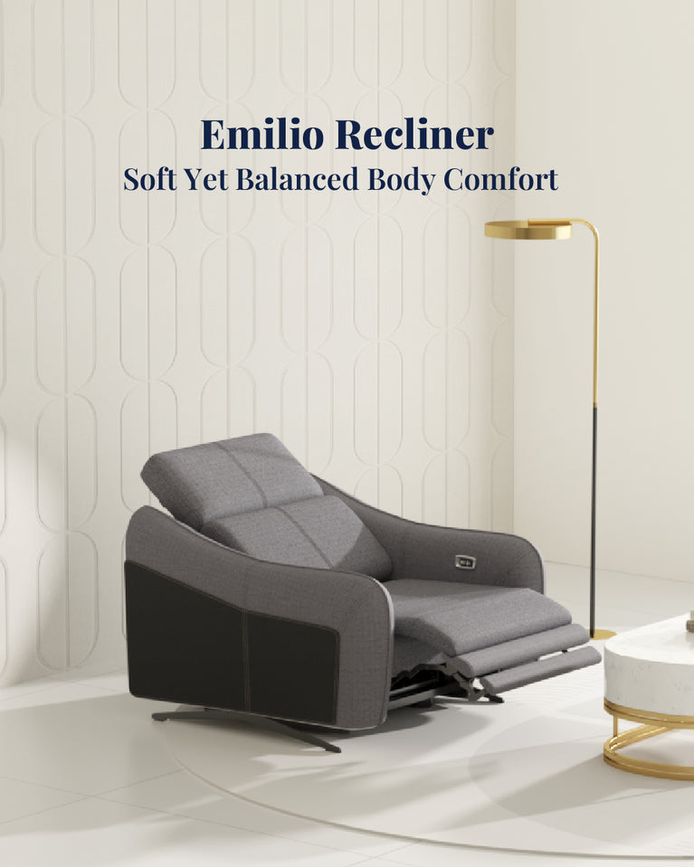 Emilio Recliner Sofa