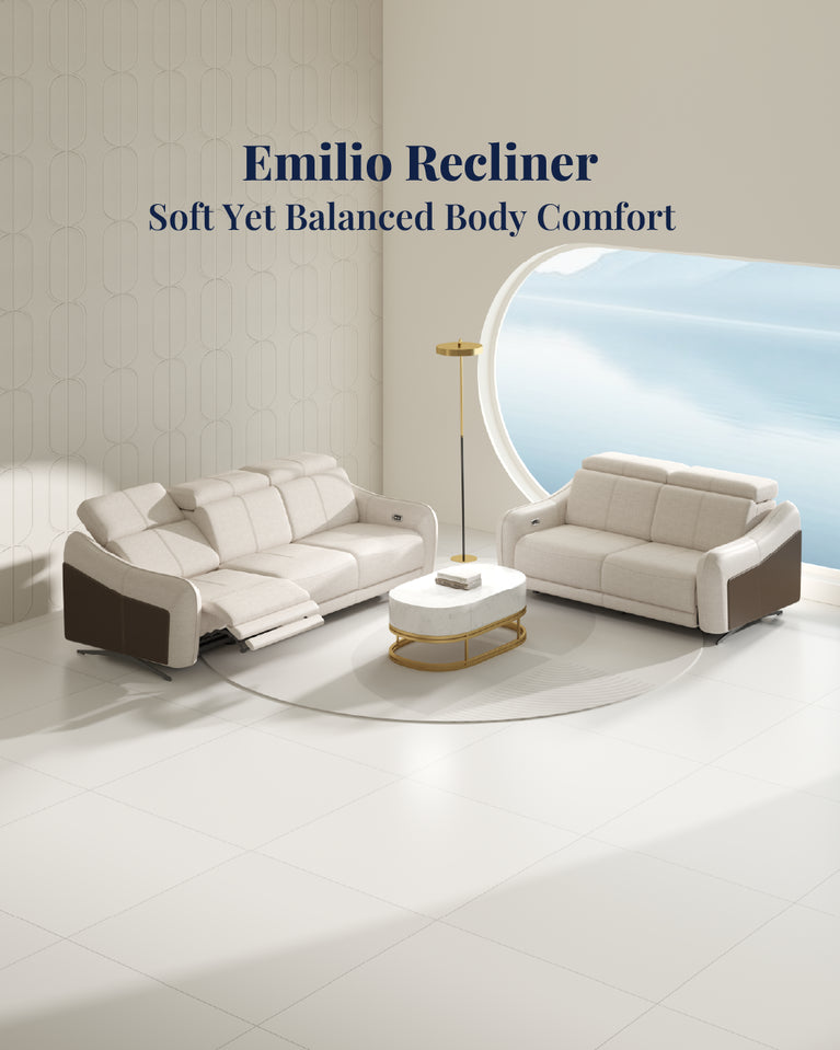 Emilio Recliner Sofa