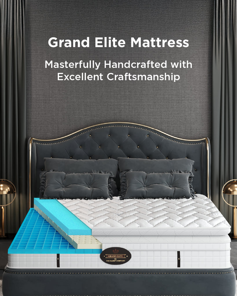 Buy Grand Elite Latex Mattress – Ultra-Luxury Comfort with SmartGRID