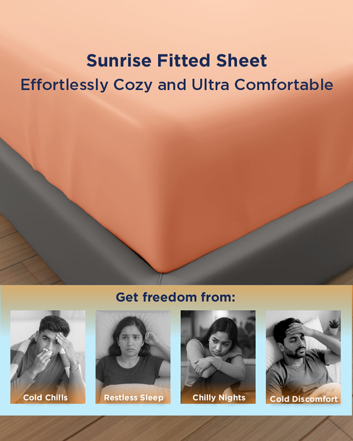 Sunrise Thermo Fitted Sheet