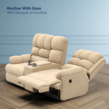 Luxe Motorised Recliner Sofa (2-seater)