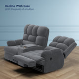 Luxe Motorised Recliner Sofa (2-seater)