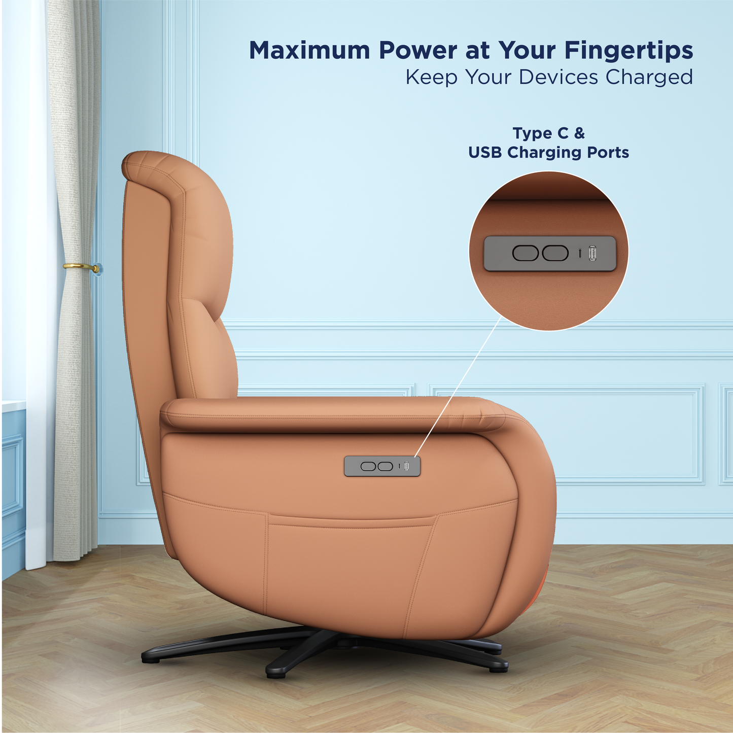 Luxe Nebula Recliner Sofa