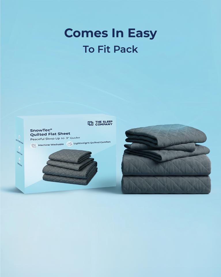SnowTec Quilted Flat Sheet