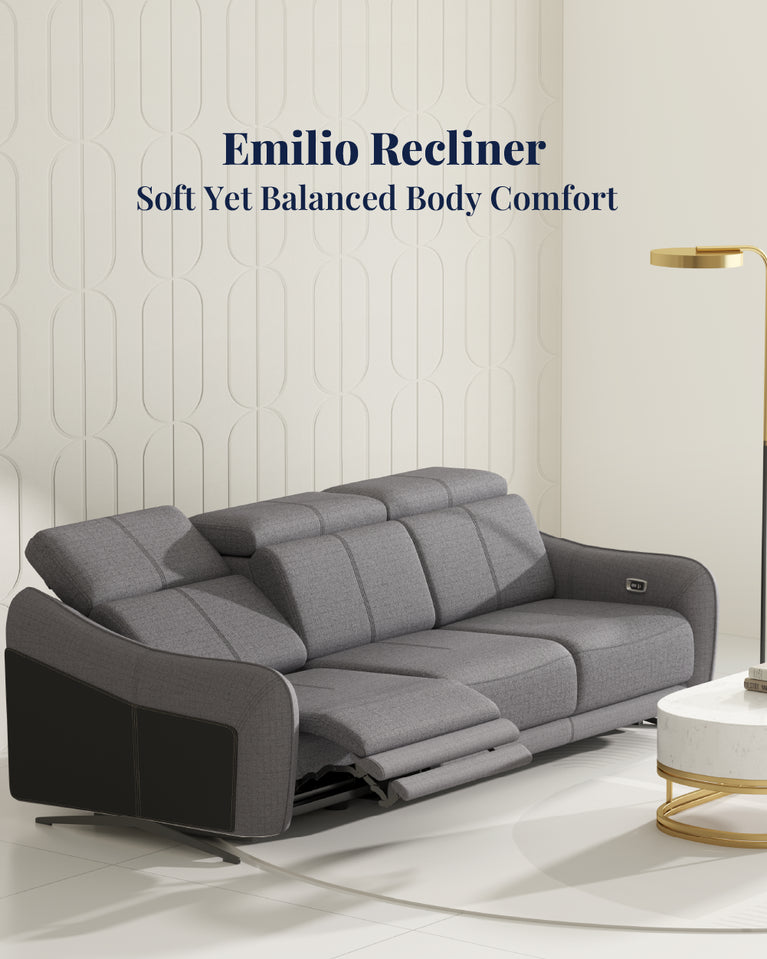 Emilio Recliner Sofa