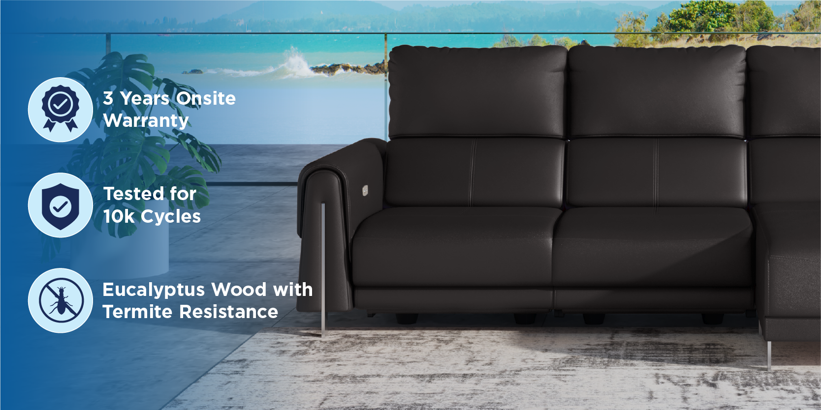 Valencia Recliner Sofa