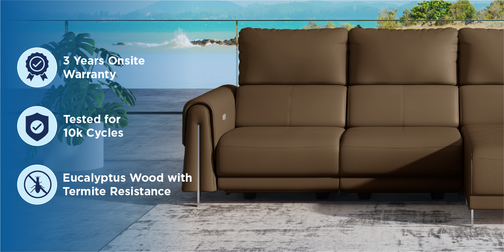 Valencia Recliner Sofa