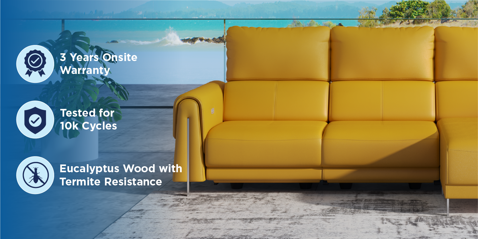 Valencia Recliner Sofa