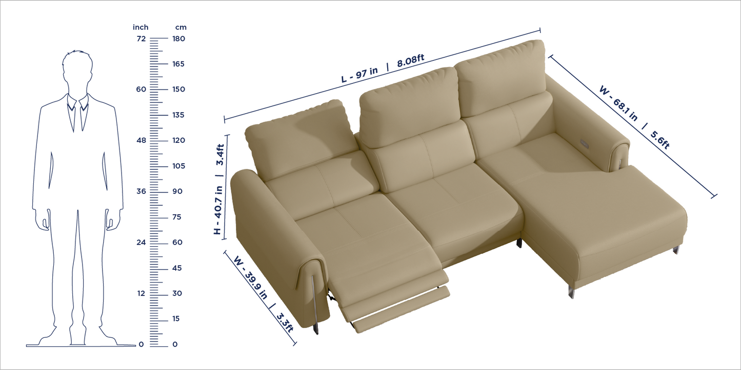 Valencia Recliner Sofa