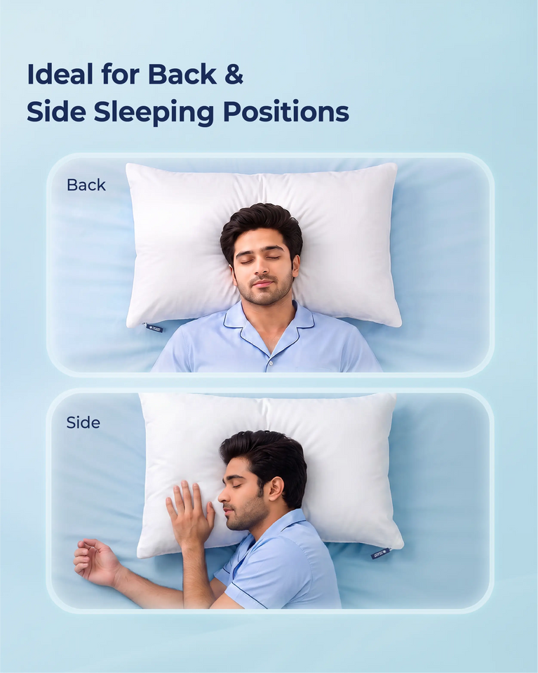 Smart Adjustable Plush Pillow