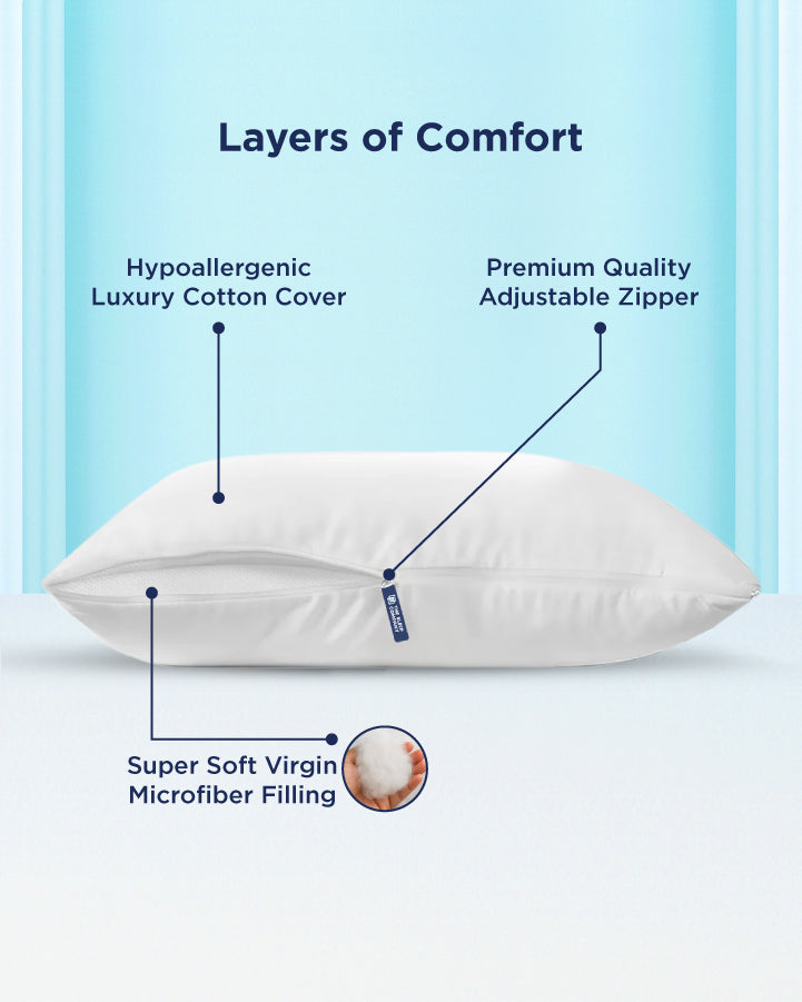 Smart Adjustable Plush Pillow