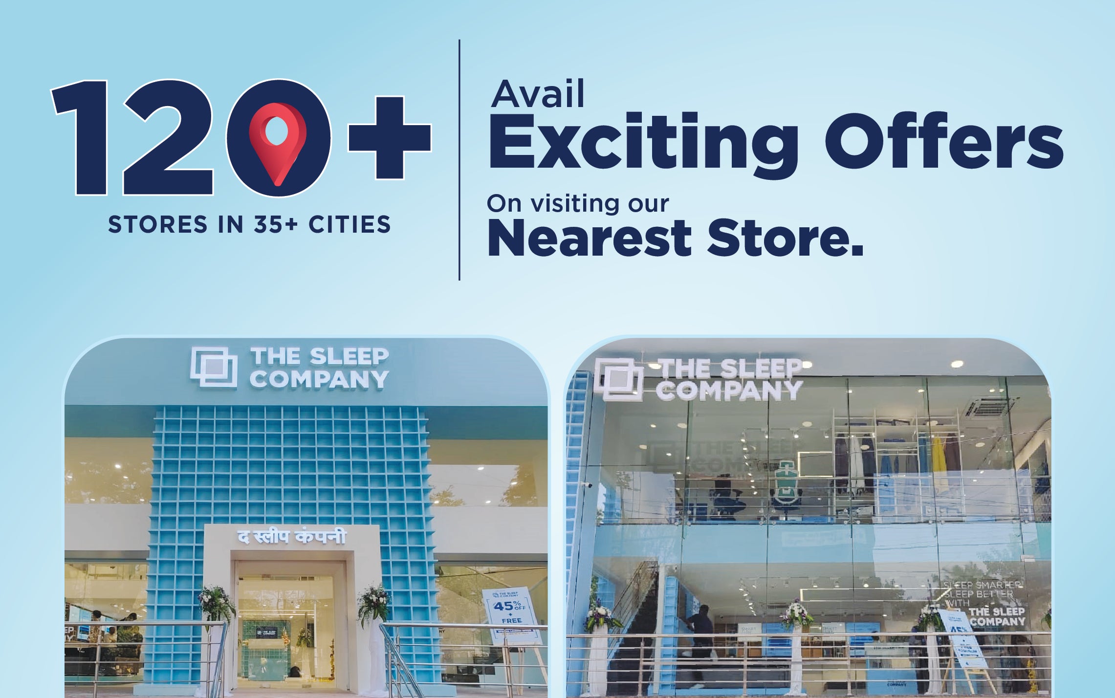 Sleep Matras Store Best Mattress Store In Delhi – The Sleep Company