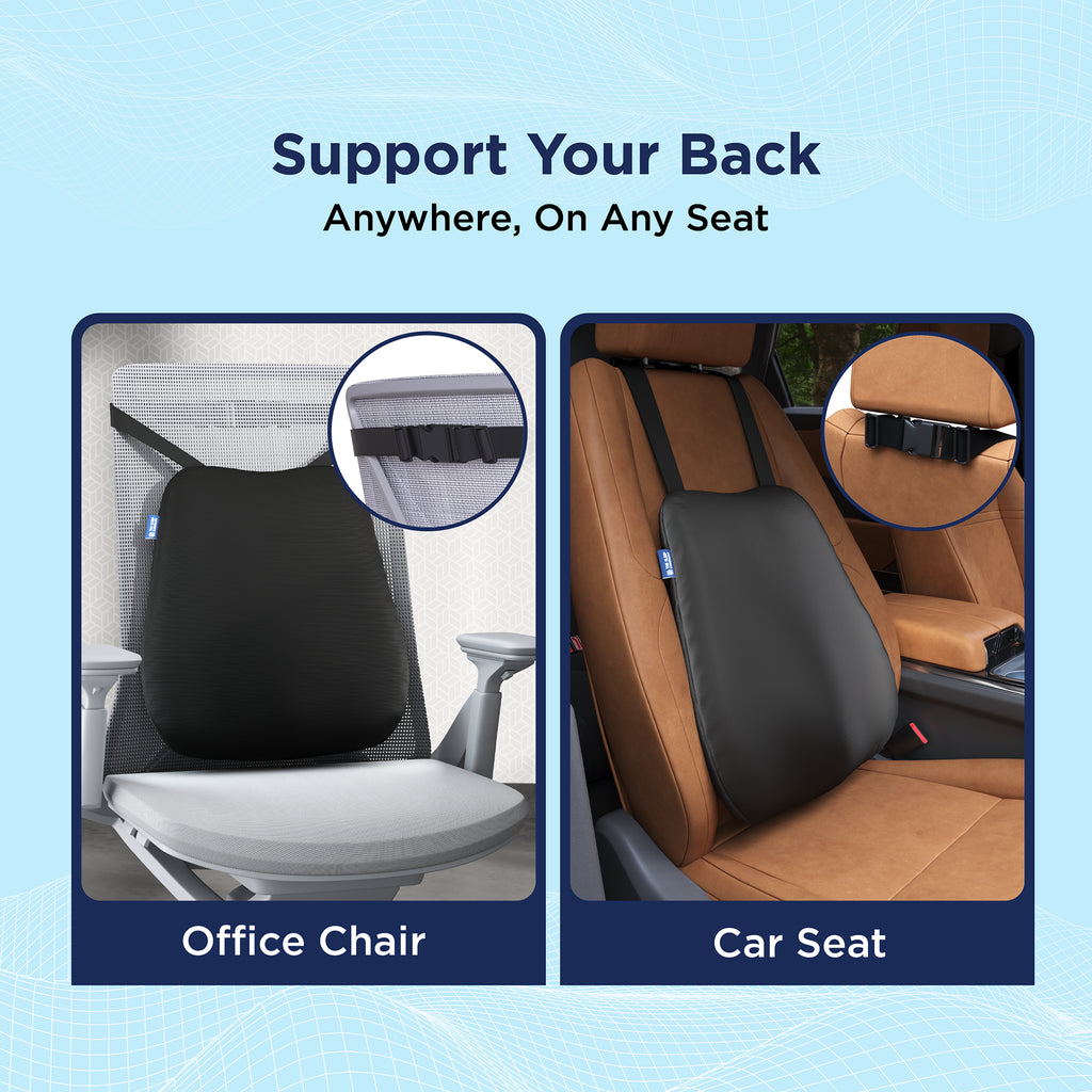 Buy Ortho Pro Back Cushion for Office Car SmartGRID Support