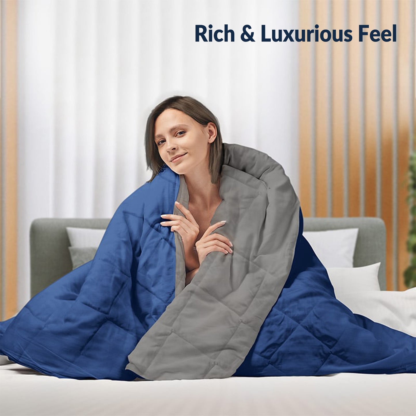 Reversible All Weather Comforter Luxury Cotton Comforter The Sleep Company