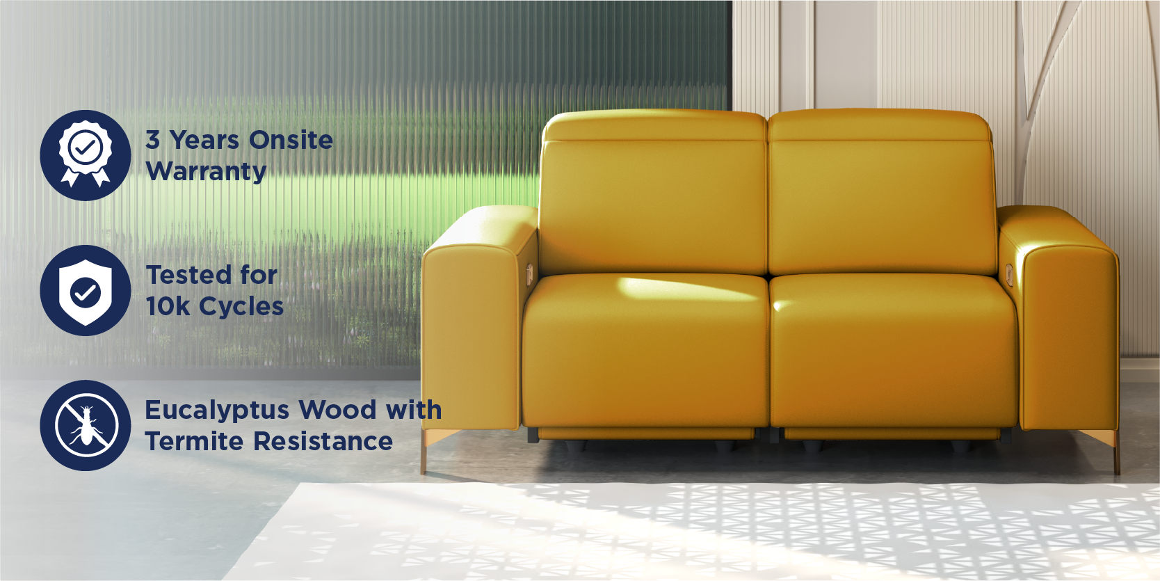 Seattle Recliner Sofa