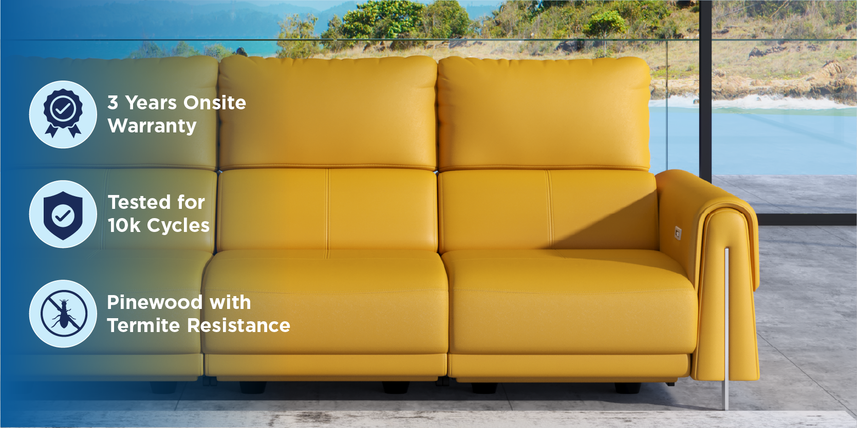 Valencia Recliner Sofa