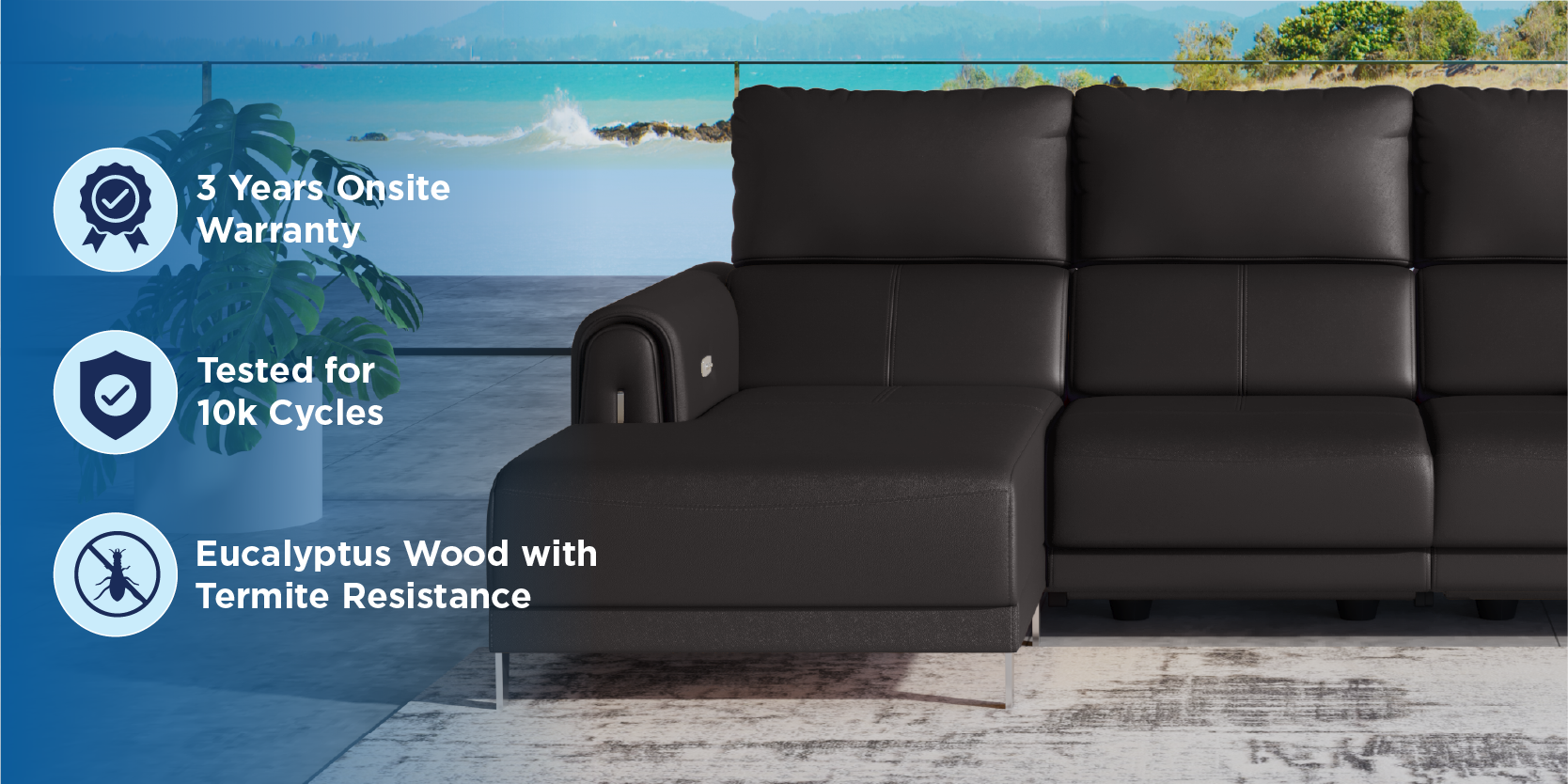 Valencia Recliner Sofa