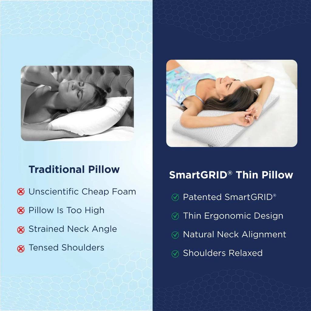 Smart Thin Pillow - Main Image
