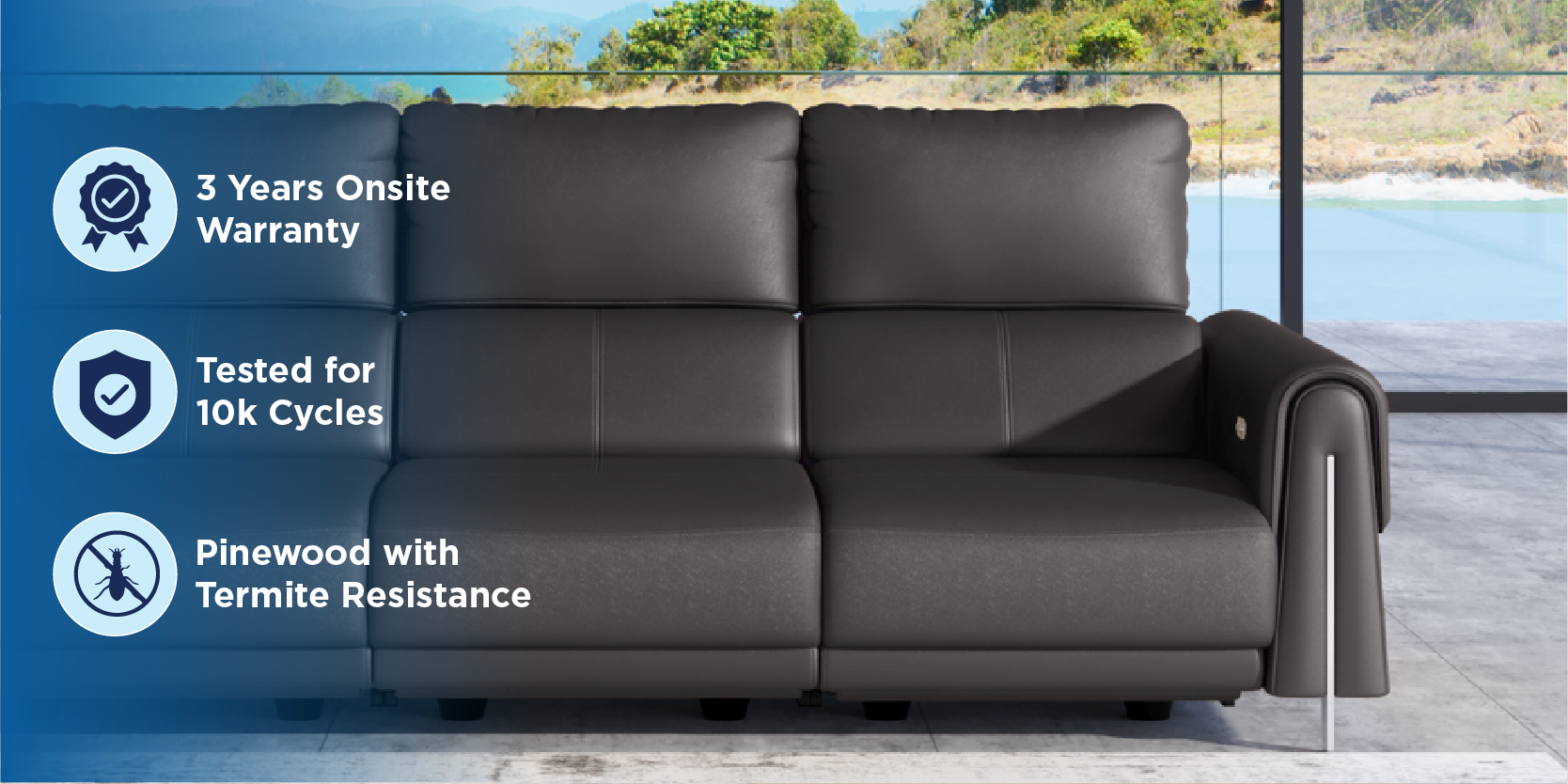 Valencia Recliner Sofa