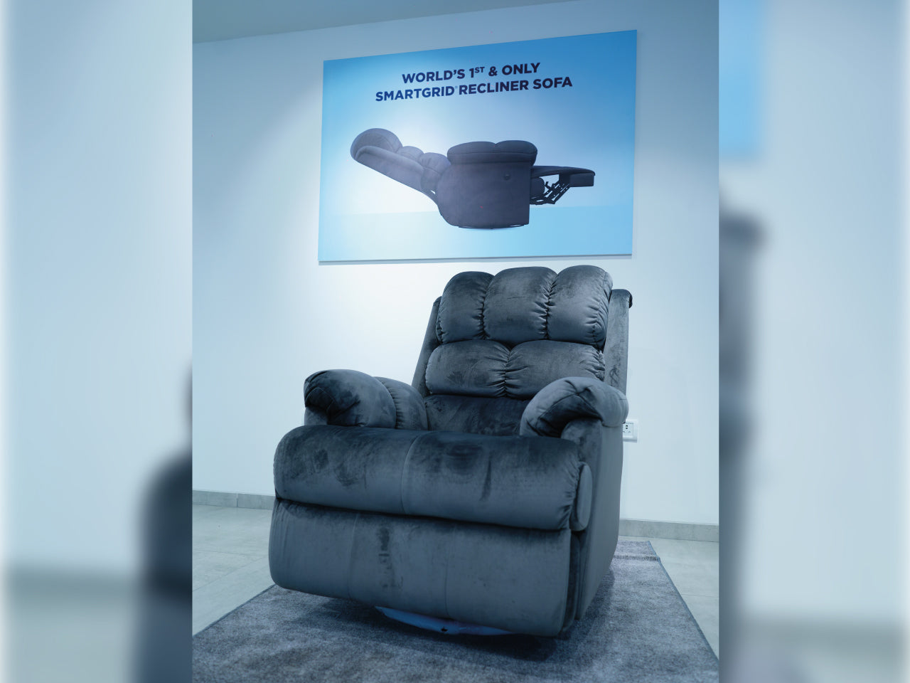 The Sleep Company Luxe Motorised Recliner Sofa