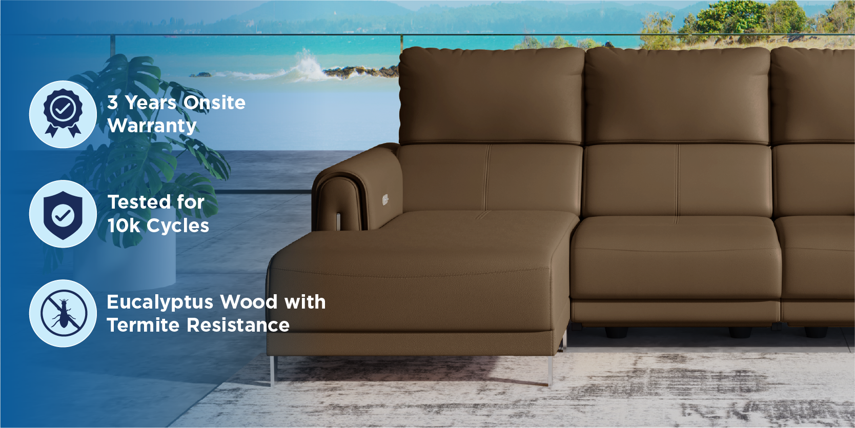 Valencia Recliner Sofa