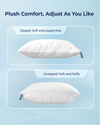 Smart Adjustable Plush Pillow