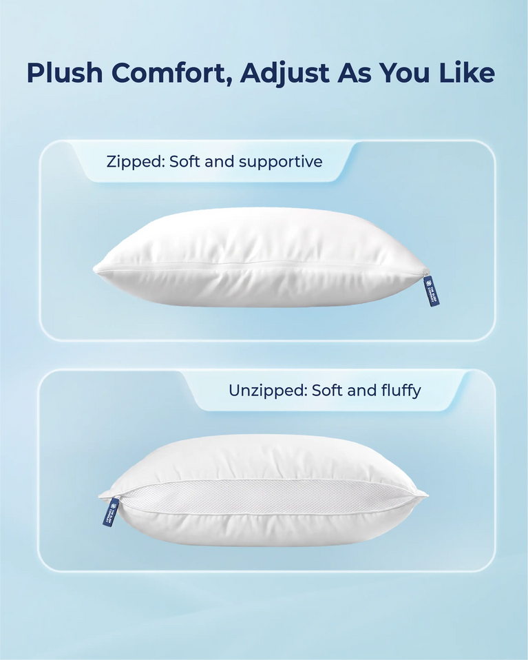 Smart Adjustable Plush Pillow