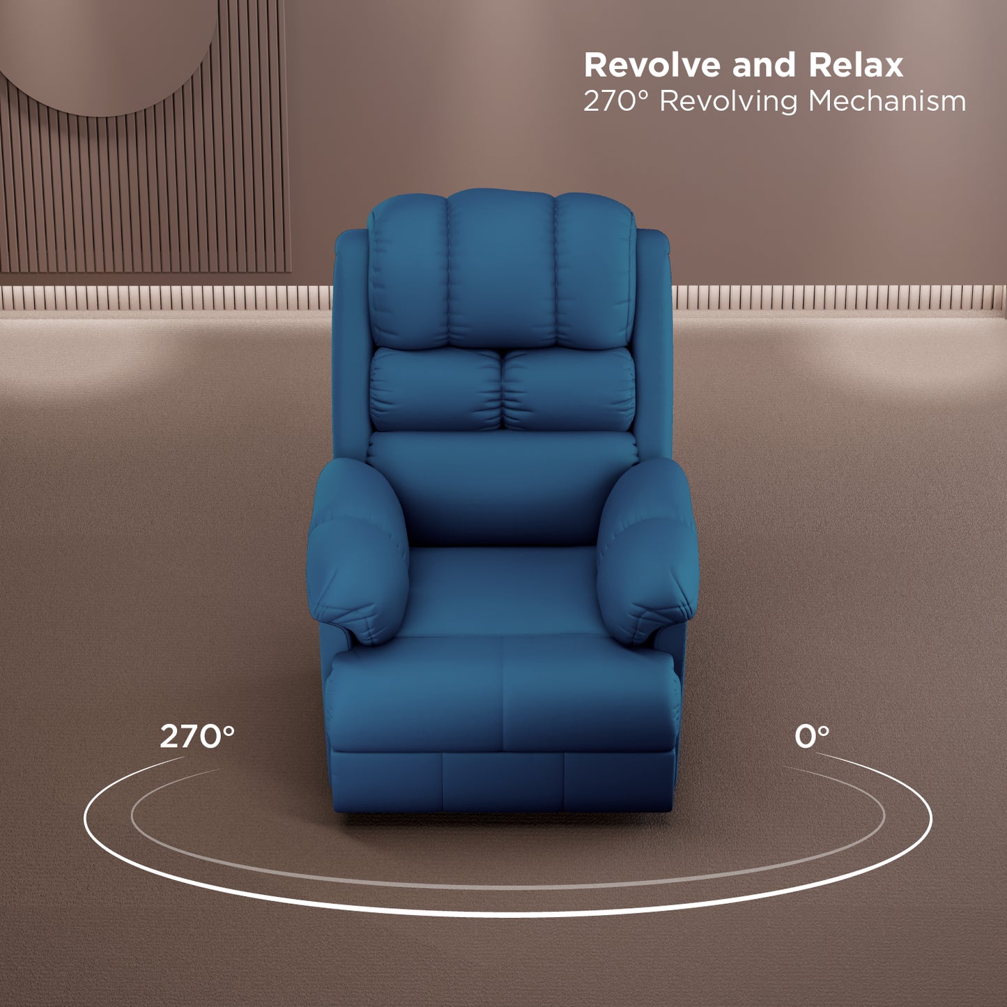 The Sleep Company Luxe Motorised Recliner Sofa