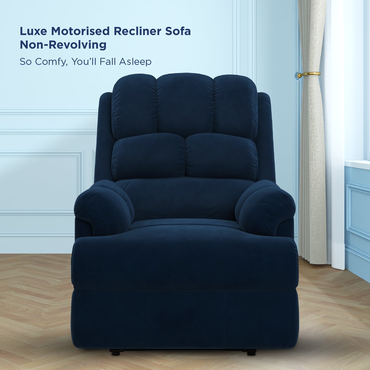 The Sleep Company Luxe Motorised Recliner Sofa