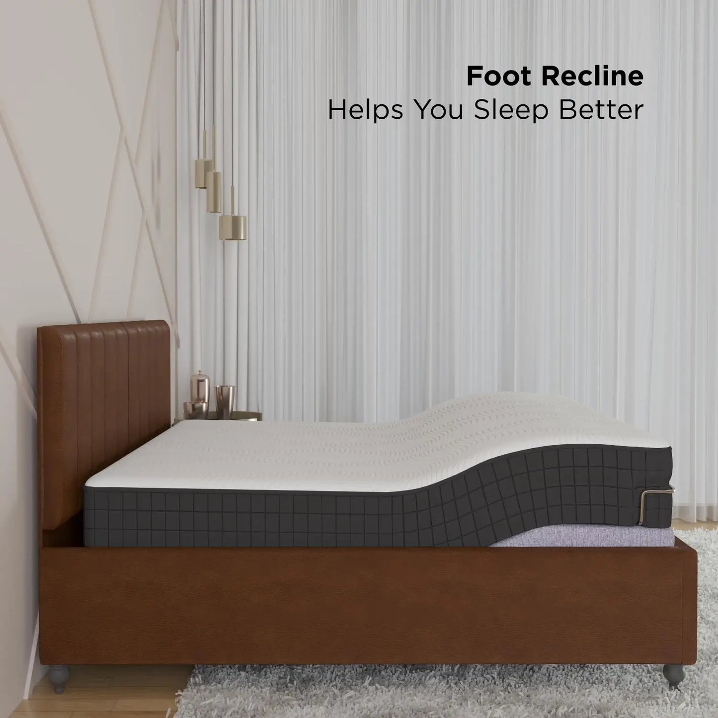 Foot Recline Helps You Sleep Better