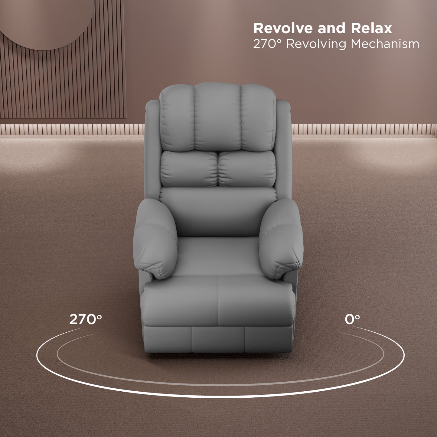 The Sleep Company Luxe Motorised Recliner Sofa