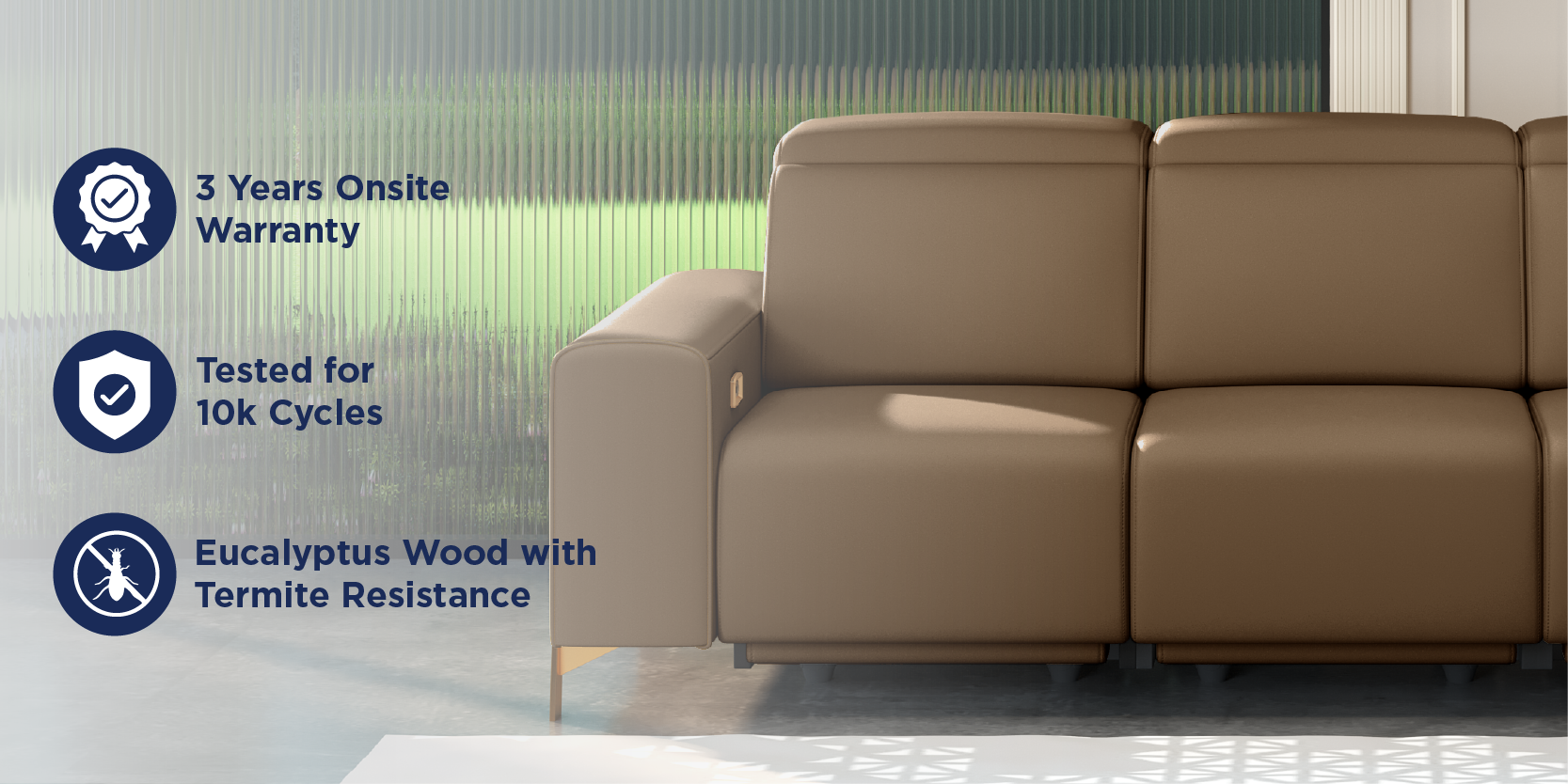 Seattle Recliner Sofa