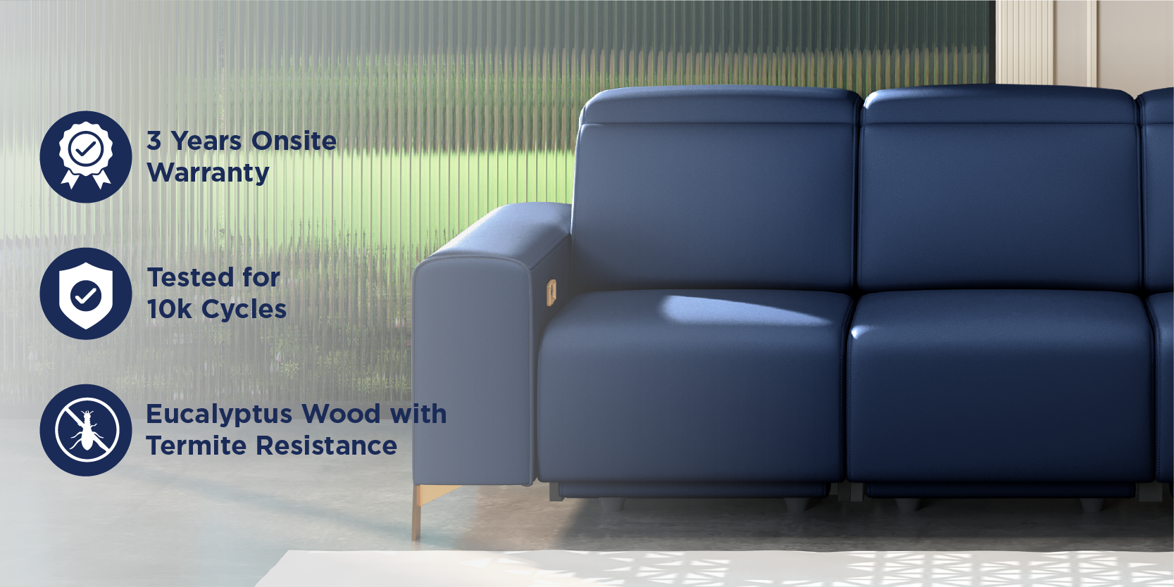 Seattle Recliner Sofa