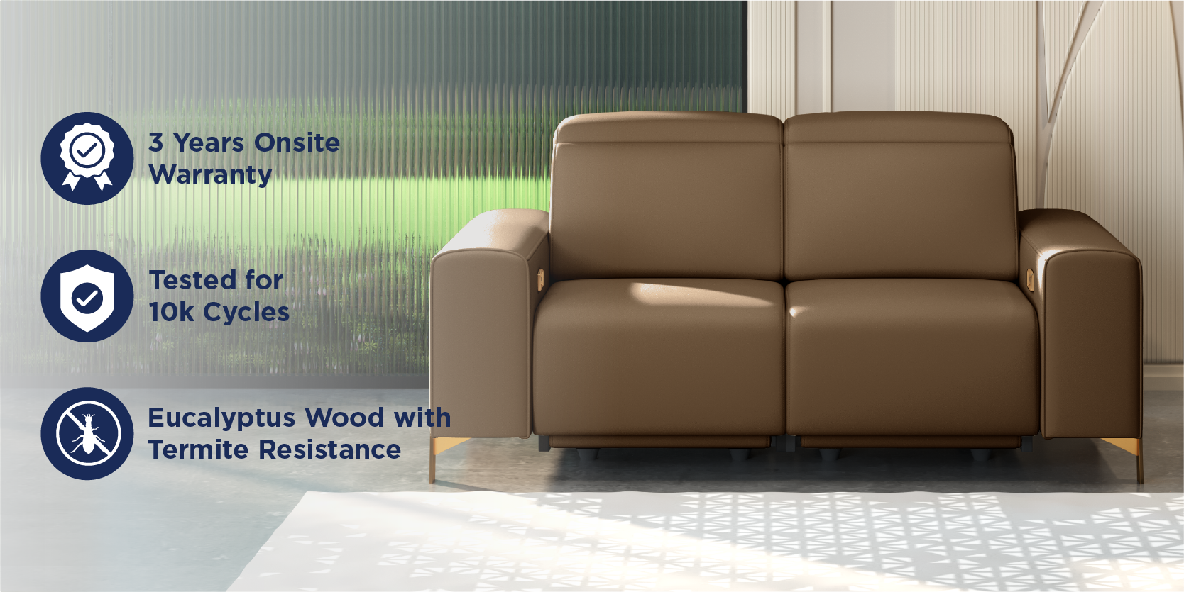 Seattle Recliner Sofa