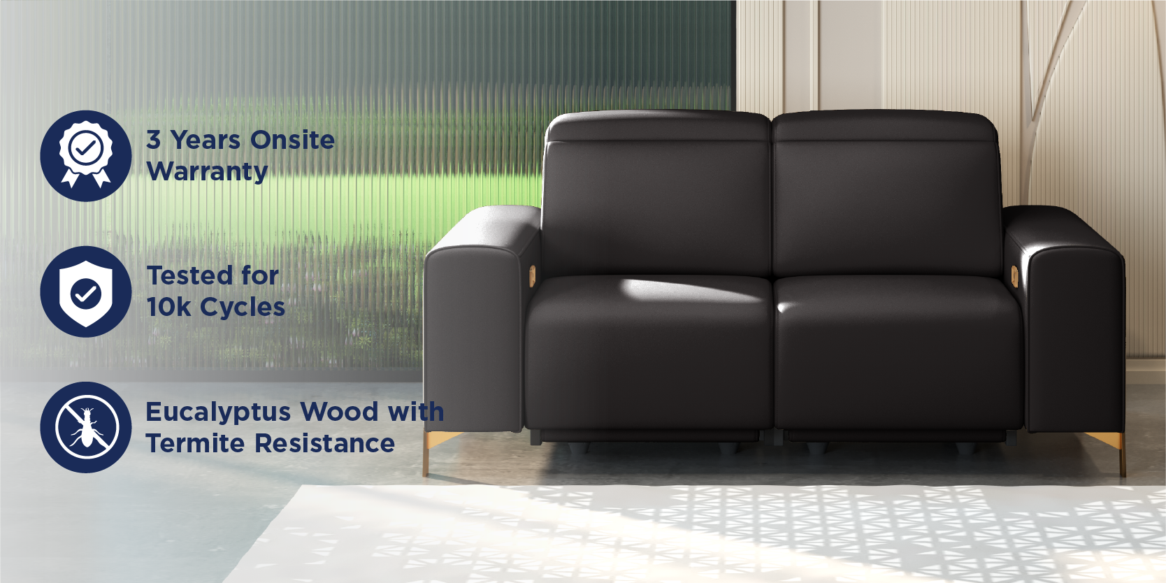 Seattle Recliner Sofa