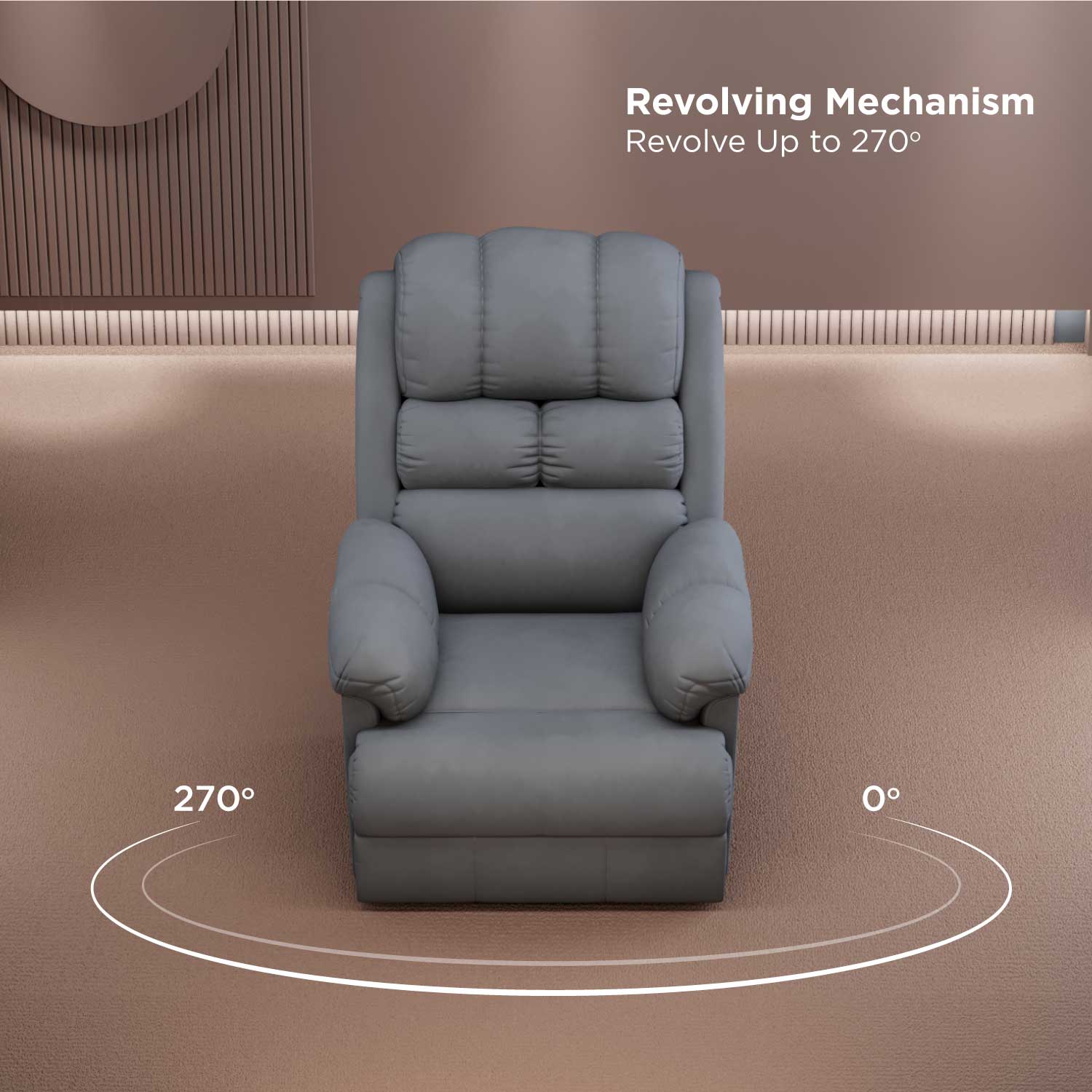 Swivel glider online recliner